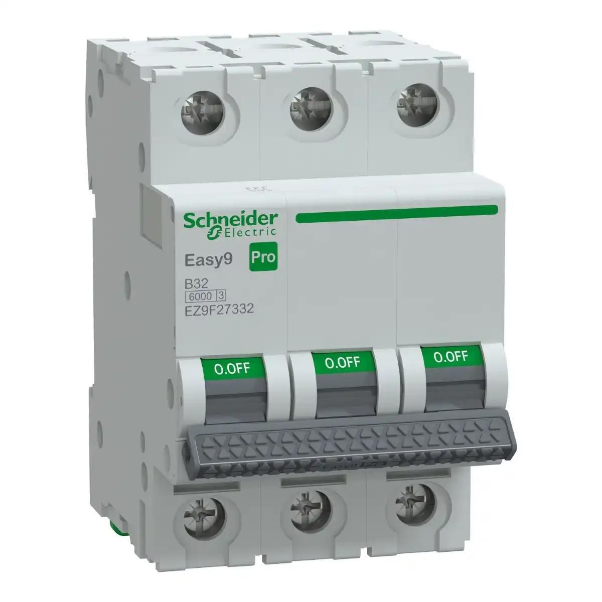 Schneider Easy9 Pro Otomatik Sigorta 32A 3-Kutup B-Eğrisi...