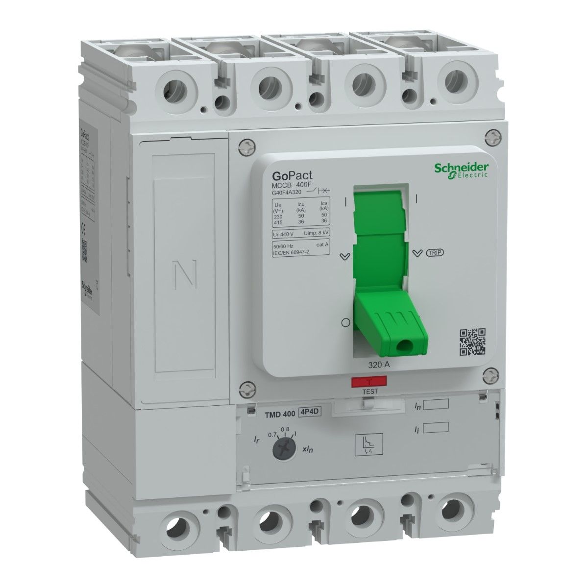 Schneider GoPact MCCB 400 Kompakt Şalter 4...