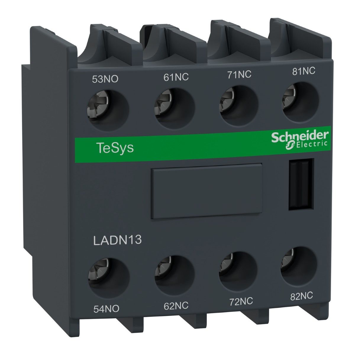 Schneider TeSys D Yardımcı Kontak Bloğu - 1 NA + 3 NK - V...