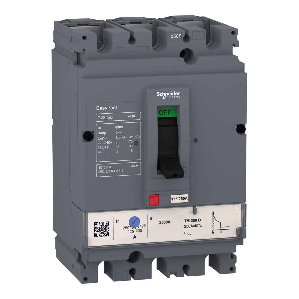 Schneider Easypact CVS100F TM32D 3P/3d Kompakt Tip Devre ...