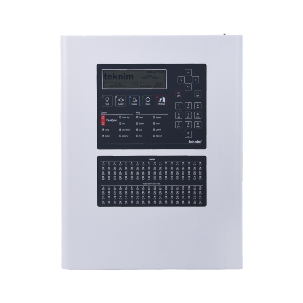Teknim TFP-2112 2 Loop Akıllı Adresli Yangın Alarm P...