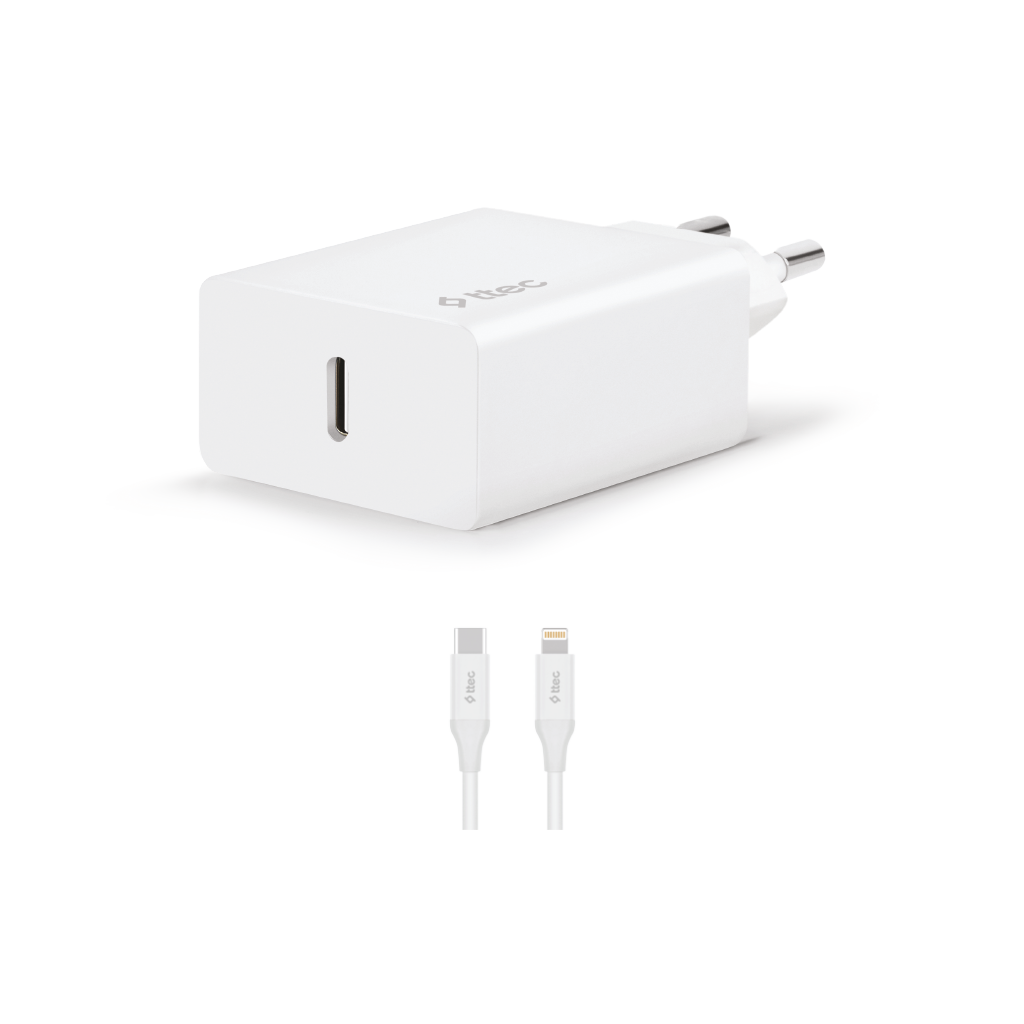 ttec SmartCharger PD 20W Seyahat Hızlı Şarj Aleti+US...