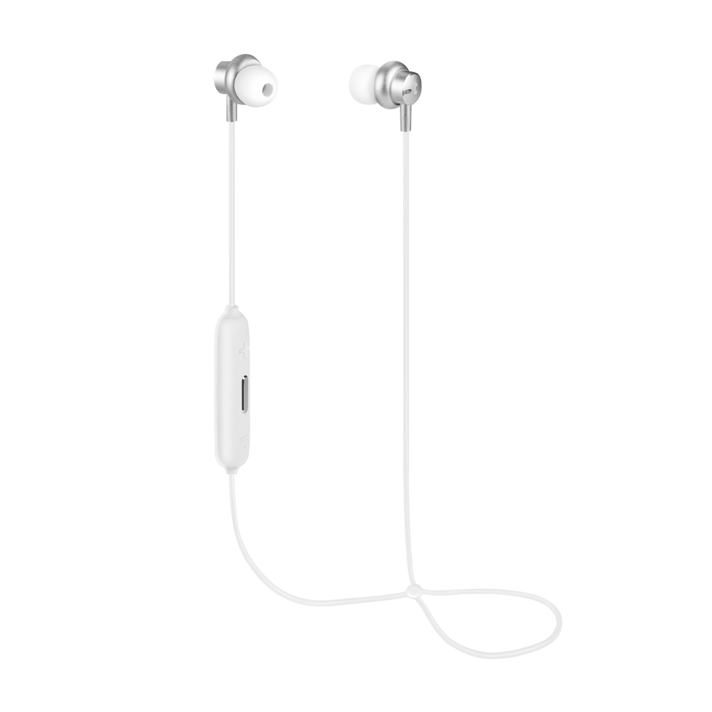 Taks Kablosuz Bluetooth Kulaklık (Silikonlu) Beyaz