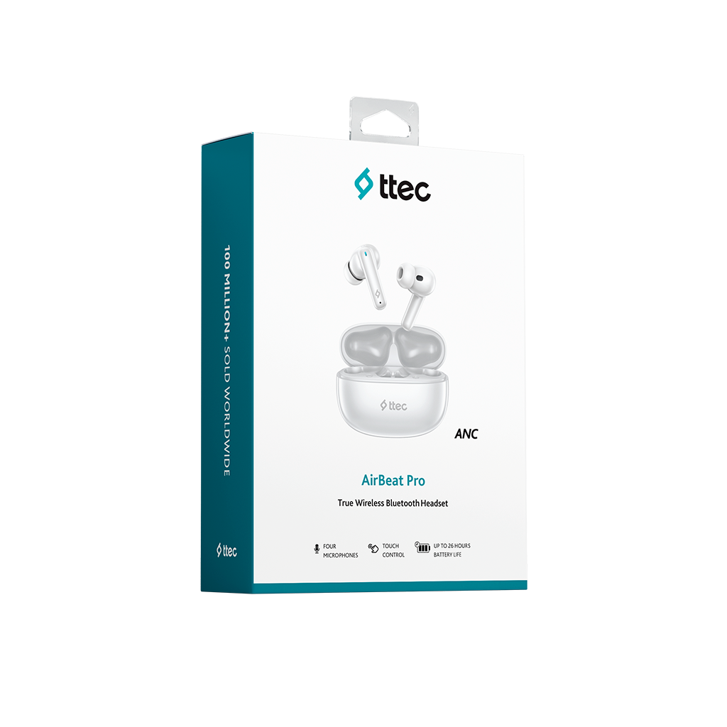 ttec AirBeat Pro Gerçek Kablosuz TWS Bluetooth Kulak...