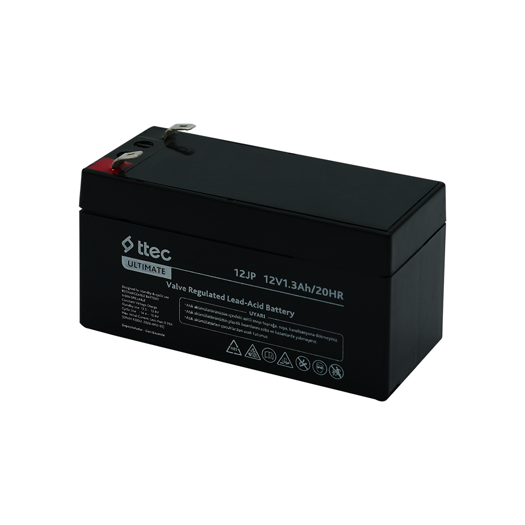 ttec 12JP 12V 1.3Ah Bakımsız Kuru Akü (TSS)