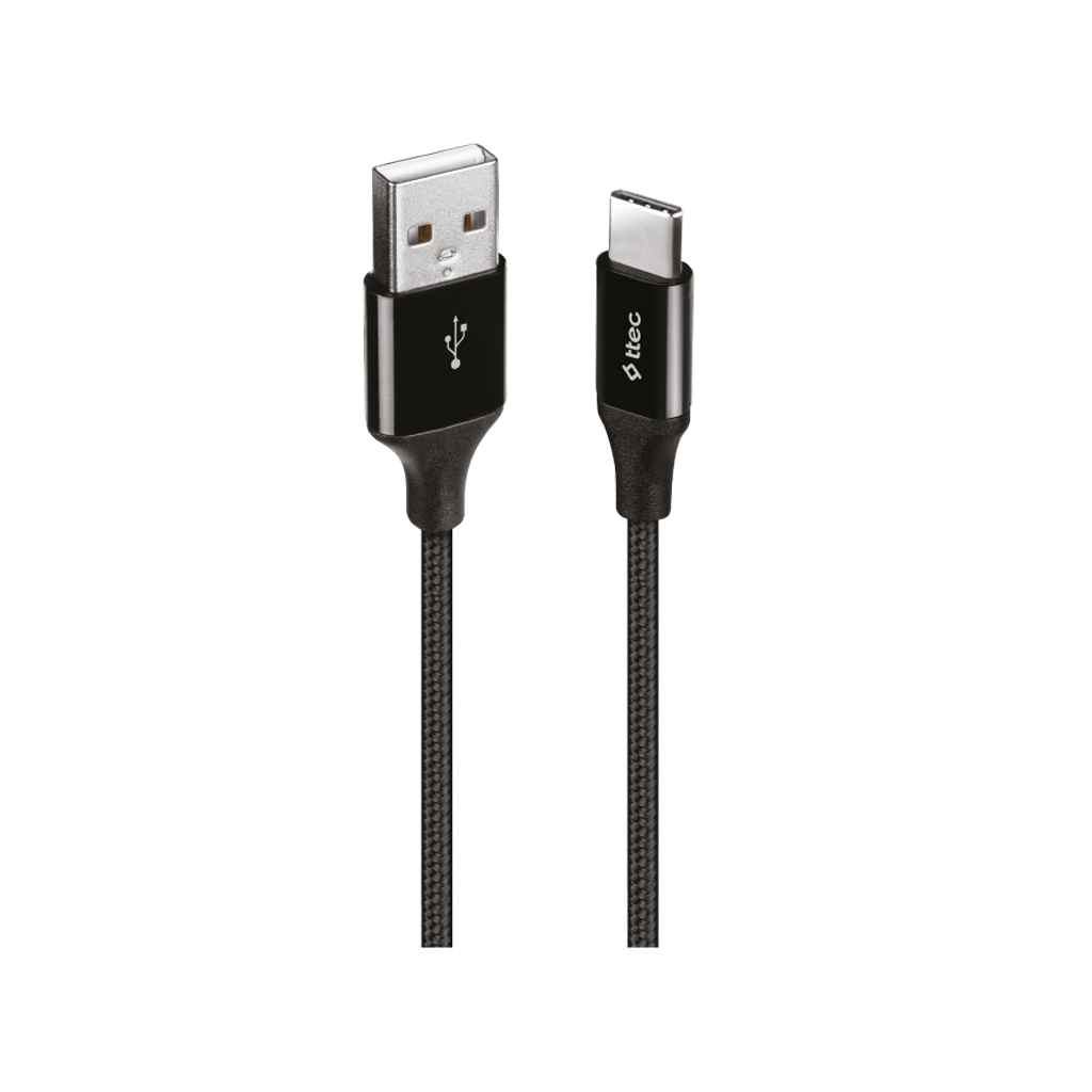 ttec AlumiCable XL USB-A - USB-C Şarj Kablosu 2mt. S...