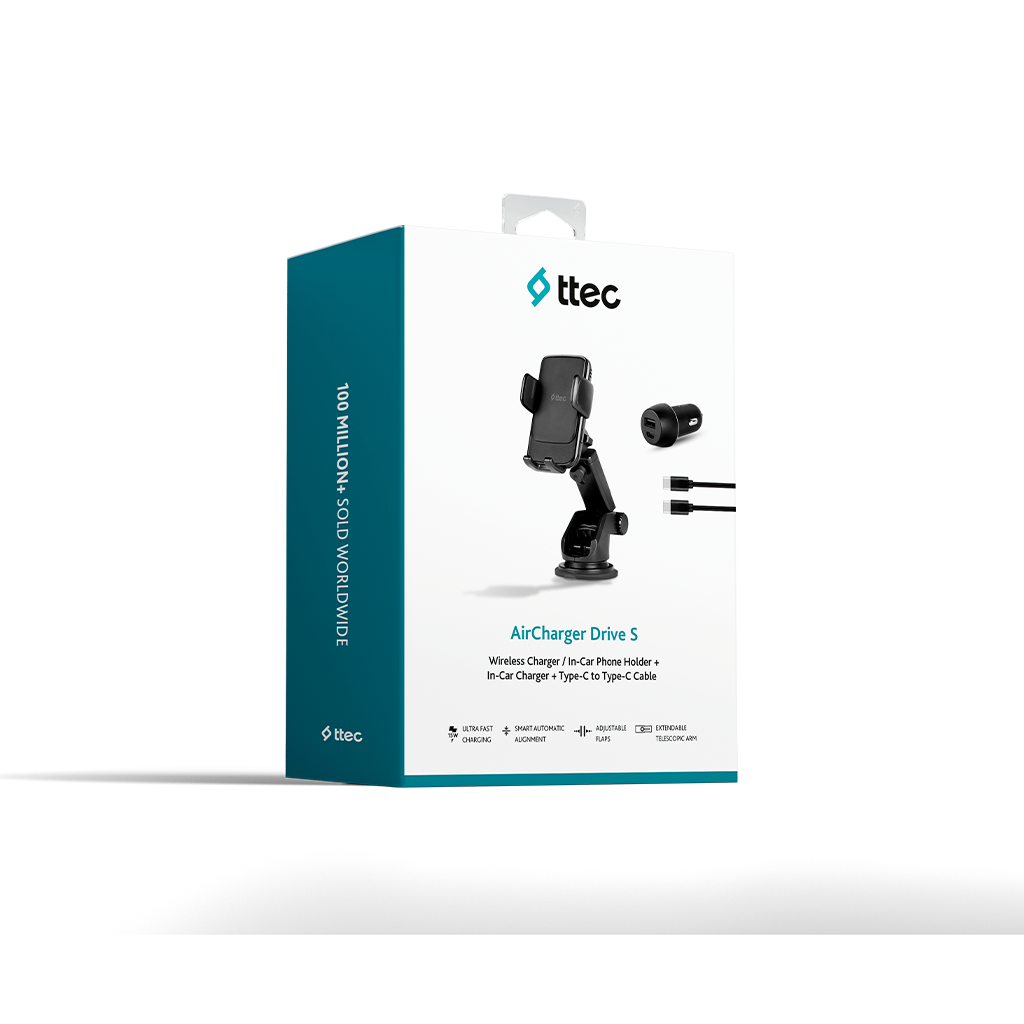 ttec AirCharger Drive S Kablosuz Hızlı Şar...