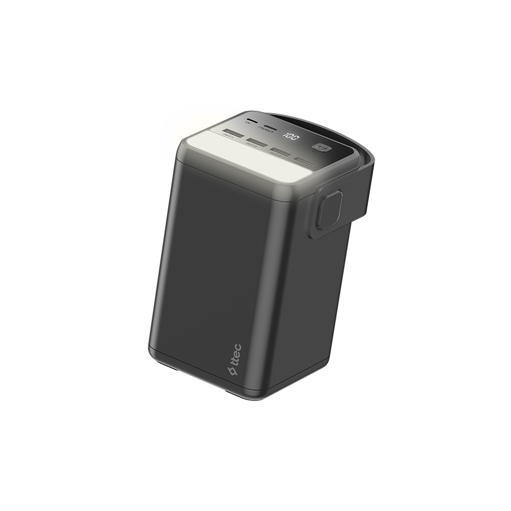 ttec ReCharger Extreme LCD 60.000mAh PD 65W LED Fene...