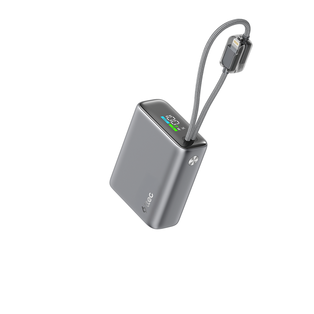 ttec ReCharger Pro TFT 10.000mAh PD 20W USB-C ve Lig...