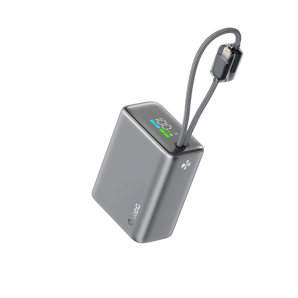 ttec ReCharger Pro TFT 15.000mAh PD 20W USB-C ve Lig...
