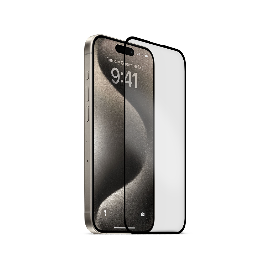 ttec AirGlass EdgeColor Cam Ekran Koruyucu iPh. 15 Pro