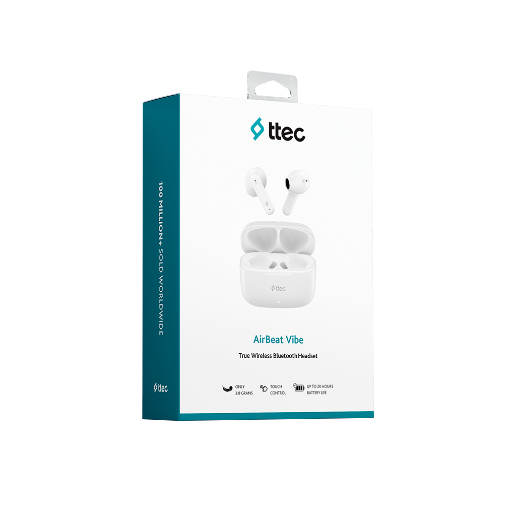 ttec AirBeat Vibe Gerçek Kablosuz TWS Bluetooth Kula...