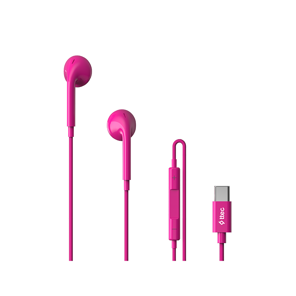 ttec Rio Fit USB-C Stereo Mikrofonlu Kulakiçi Kablol...