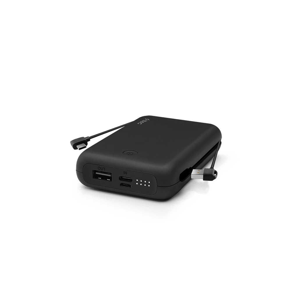 ttec ReCharger Duo+ 10.000mAh Type-C Dahili Kablolu ...