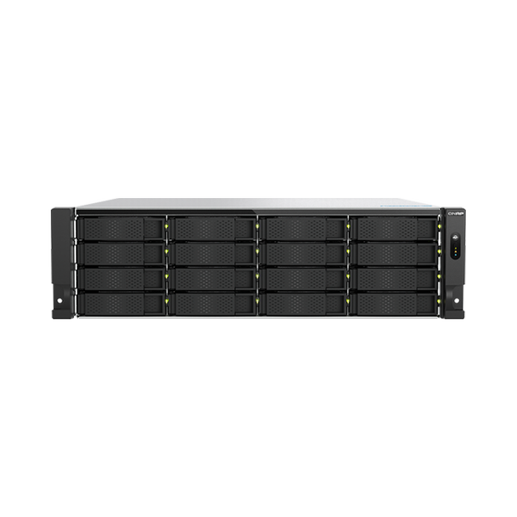 QNAP TS-h1677AXU-RP-R7-32GB RAM 16 Hdd Yuvalı Rack NAS