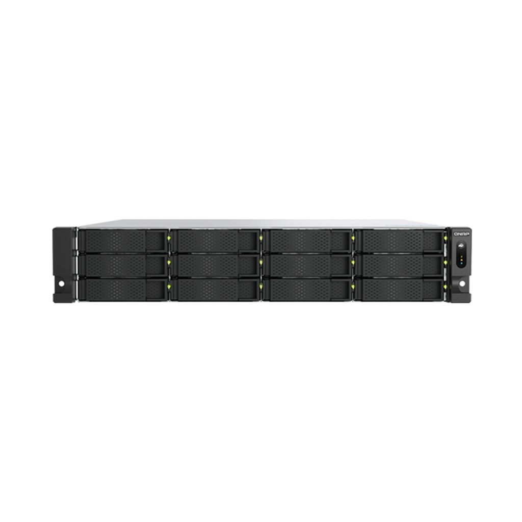 QNAP TS-h1277AXU-RP-R5-16GB RAM 12 Hdd Yuvalı Rack NAS
