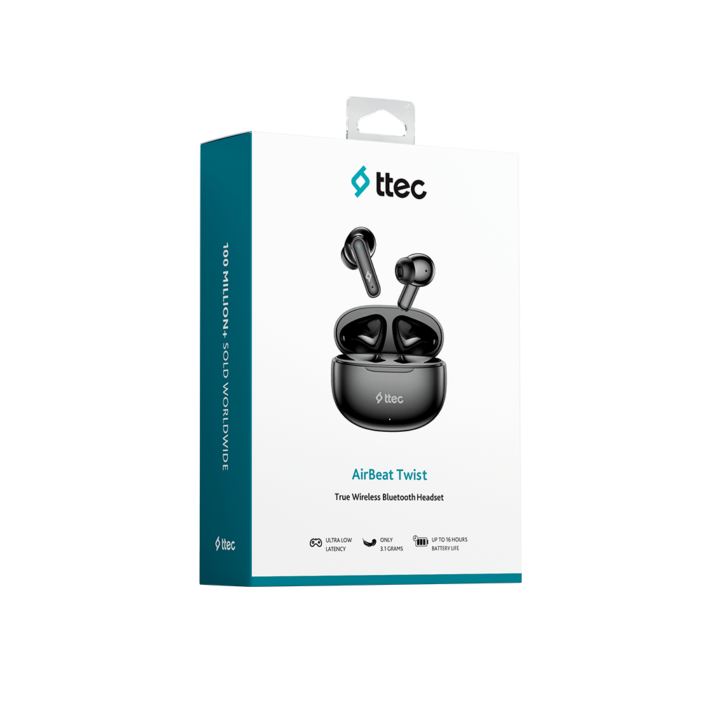 ttec AirBeat Twist Gerçek Kablosuz TWS Bluetooth Kul...