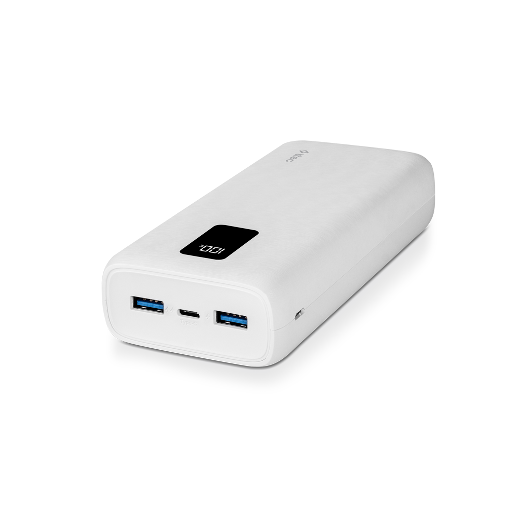 ttec PowerSlim Trio LCD 20.000mAh PD 22,5W Dahili Ka...