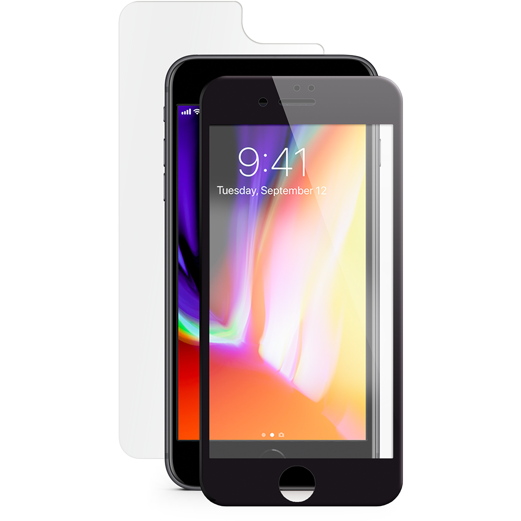 ttec AirGlass EdgeColor Cam Ekran Koruyucu iPh. 8 Pl...