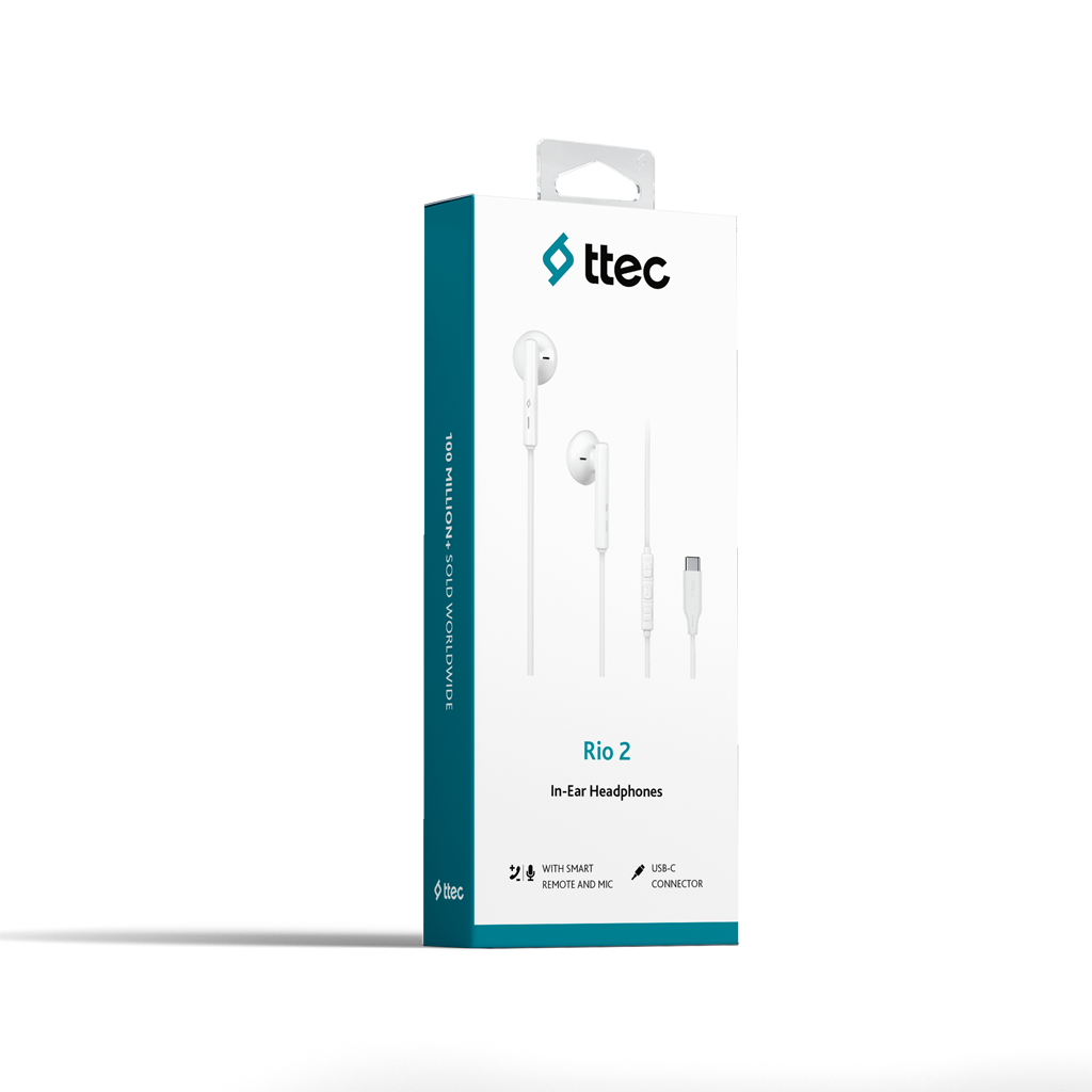 ttec Rio 2 USB-C Stereo Mikrofonlu Kulakiçi Kulaklık...