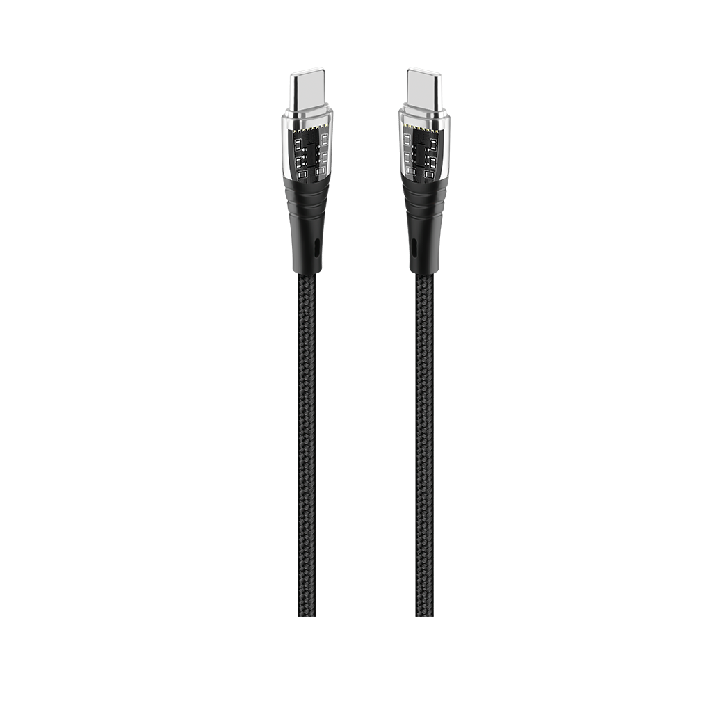 ttec ExtremeCable Ekstra Dayanıklı Transparan USB-C –USB-...