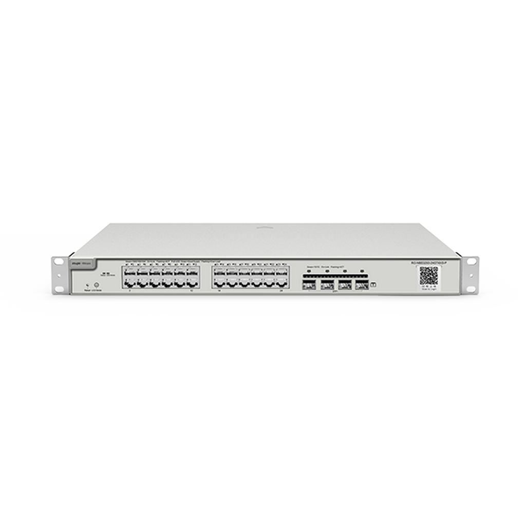 Reyee RG-NBS3200-24GT4XS-P-V2 24 Portlu, 10/100/1000...