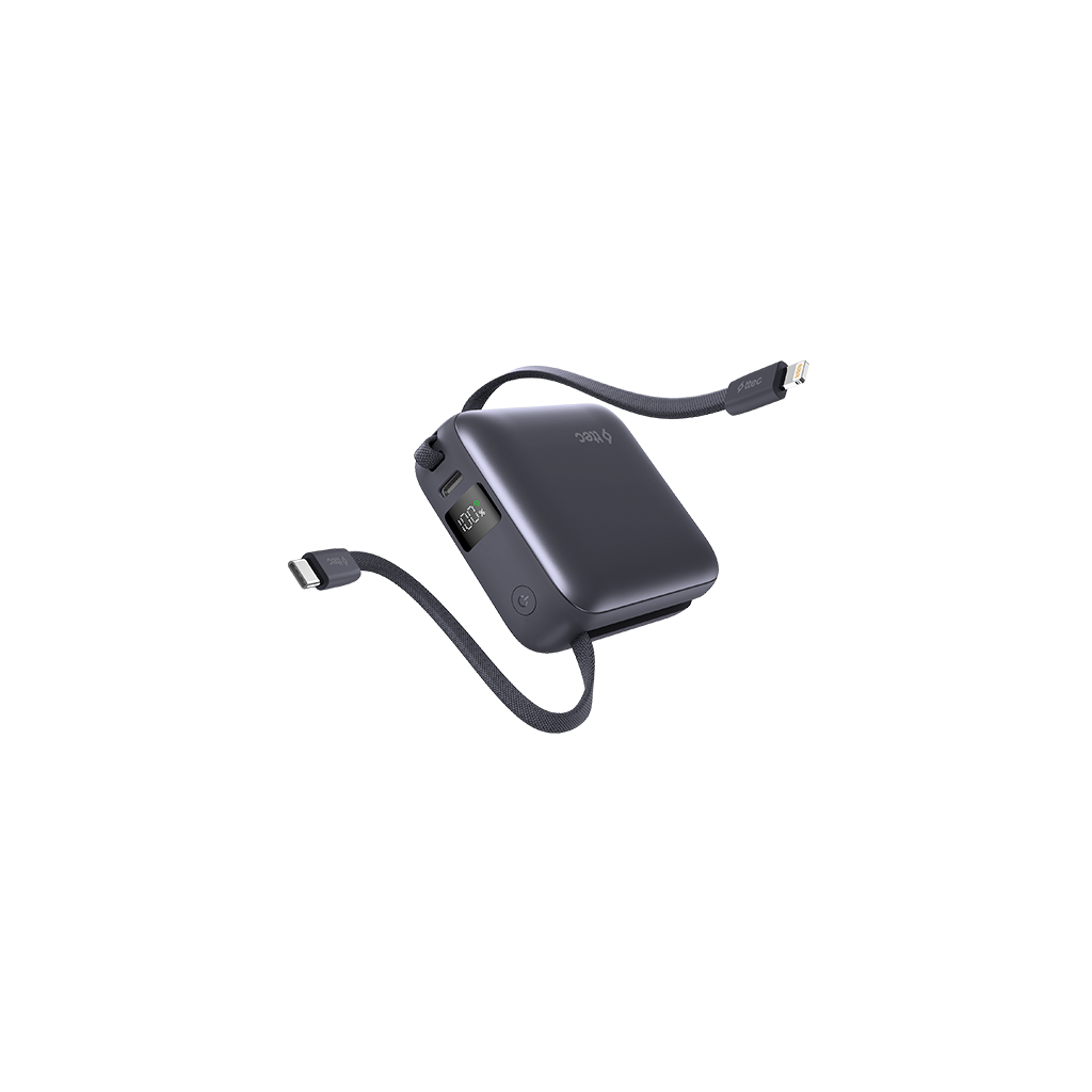 ttec ReCharger Mini LCD 10.000mAh PD 20W USB-C ve Li...