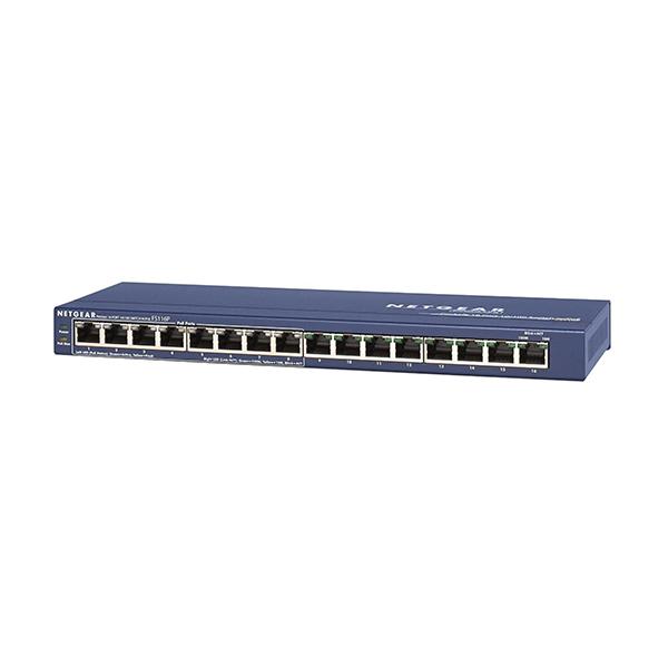 NetGear FS116PEU 16 Portlu 10/100 Fast Ethernet swit...