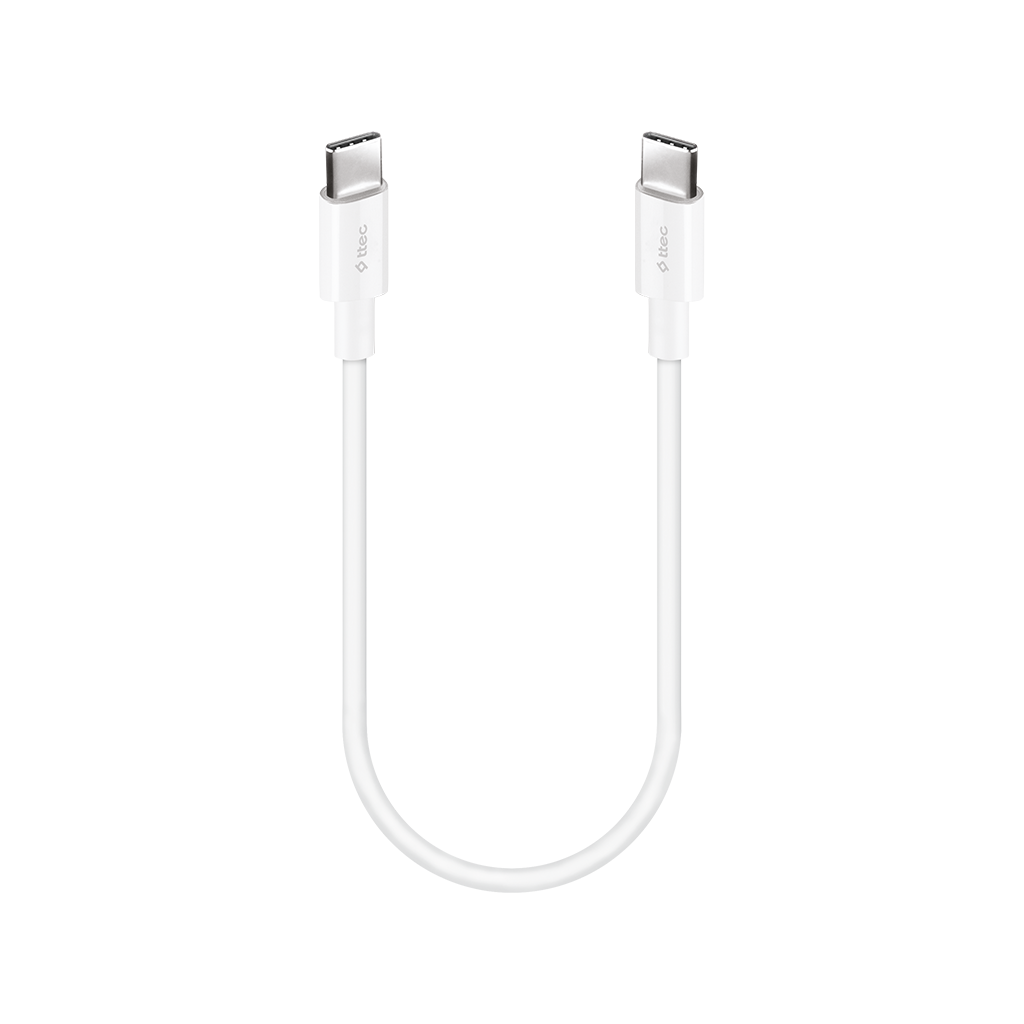 ttec USB-C - USB-C 30cm 60W PD/QC Hızlı Şarj/Data Ka...