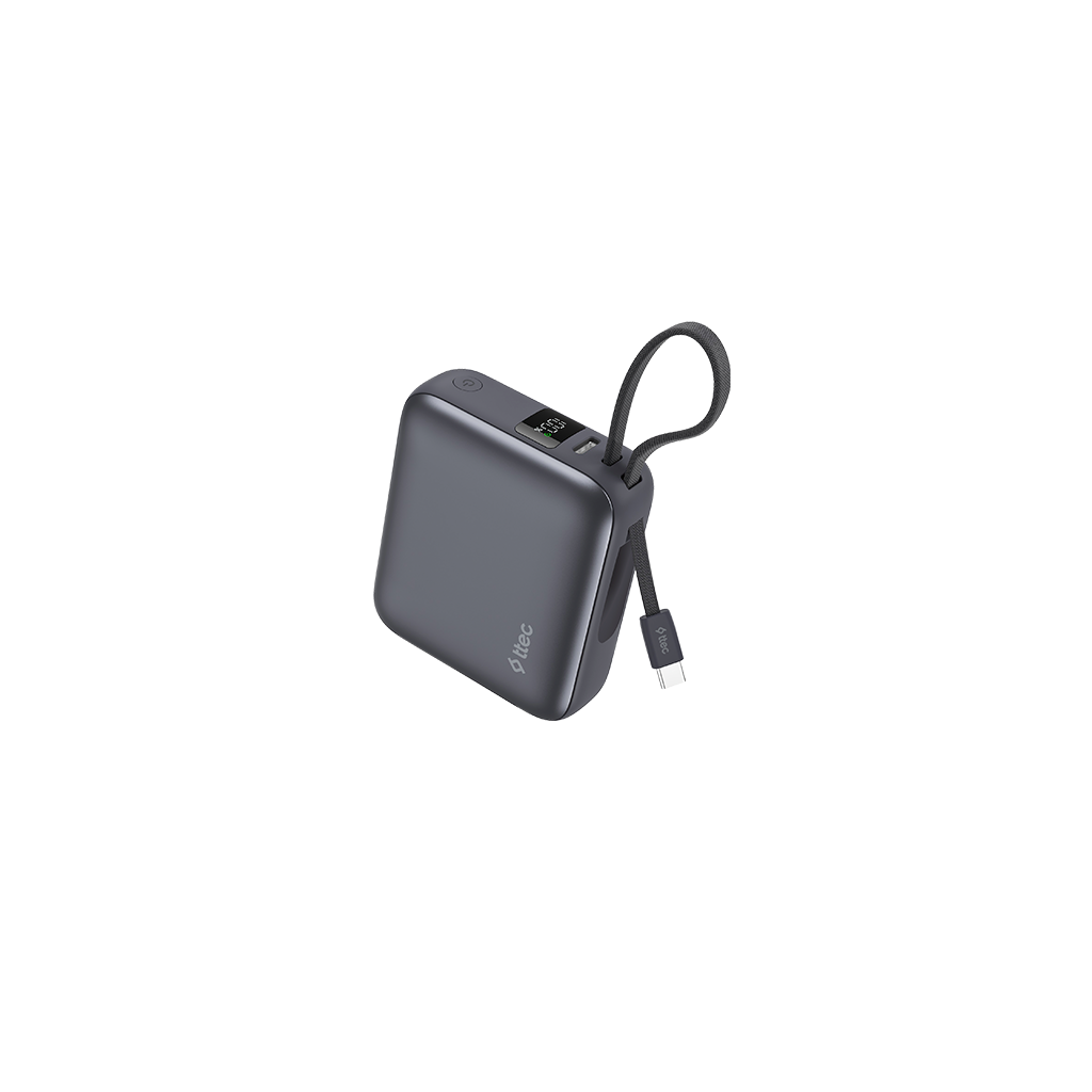 ttec ReCharger Mini LCD 10.000mAh PD 35W USB-C Dahil...