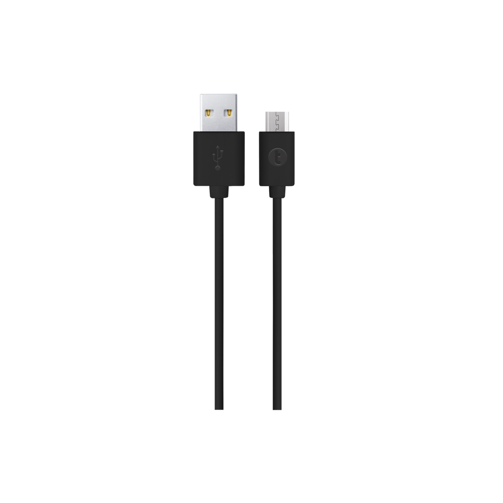 taks USB-A - Micro USB Kablosu - T Siyah