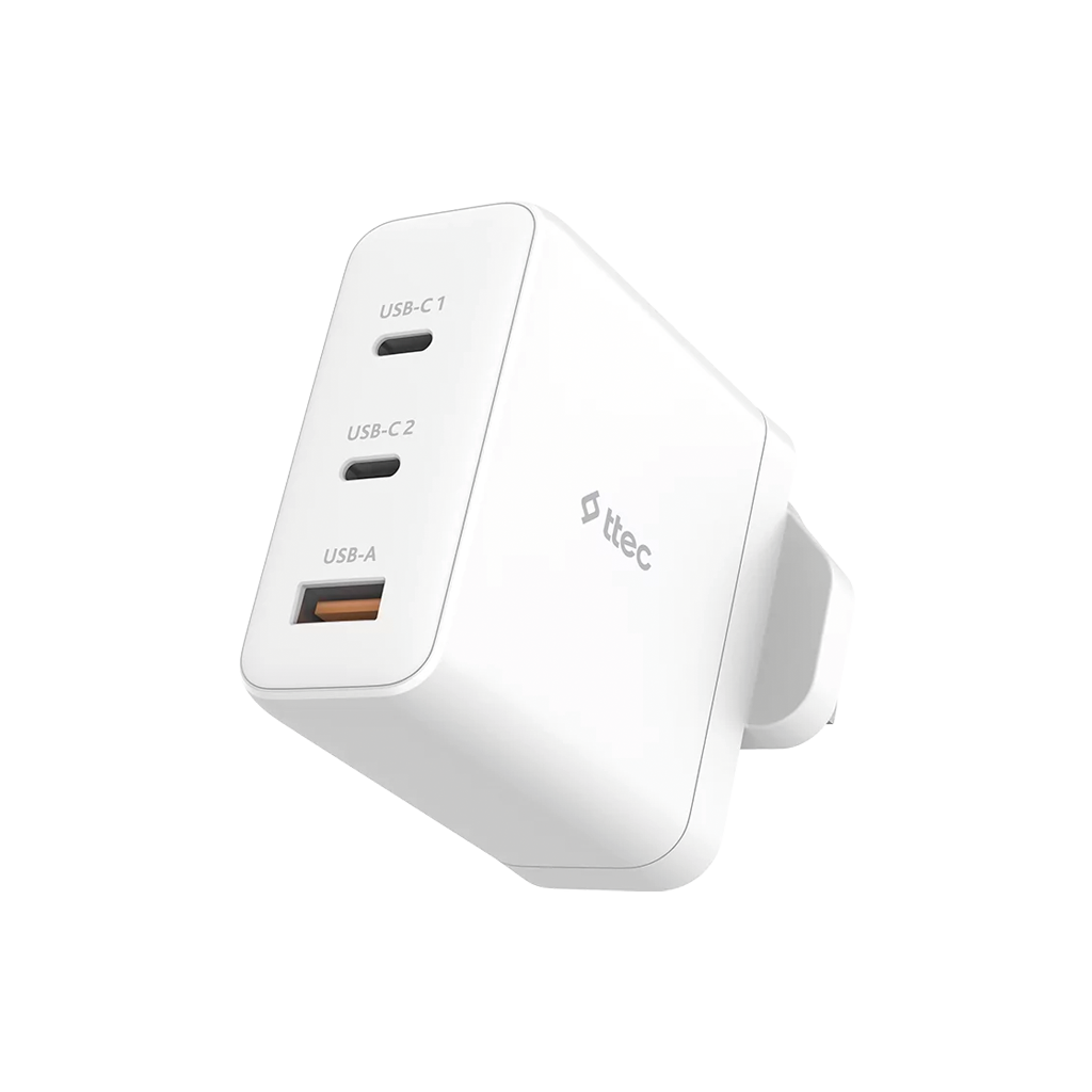 ttec SmartCharger Trio GAN 120W PD UK Seyahat Hızlı ...