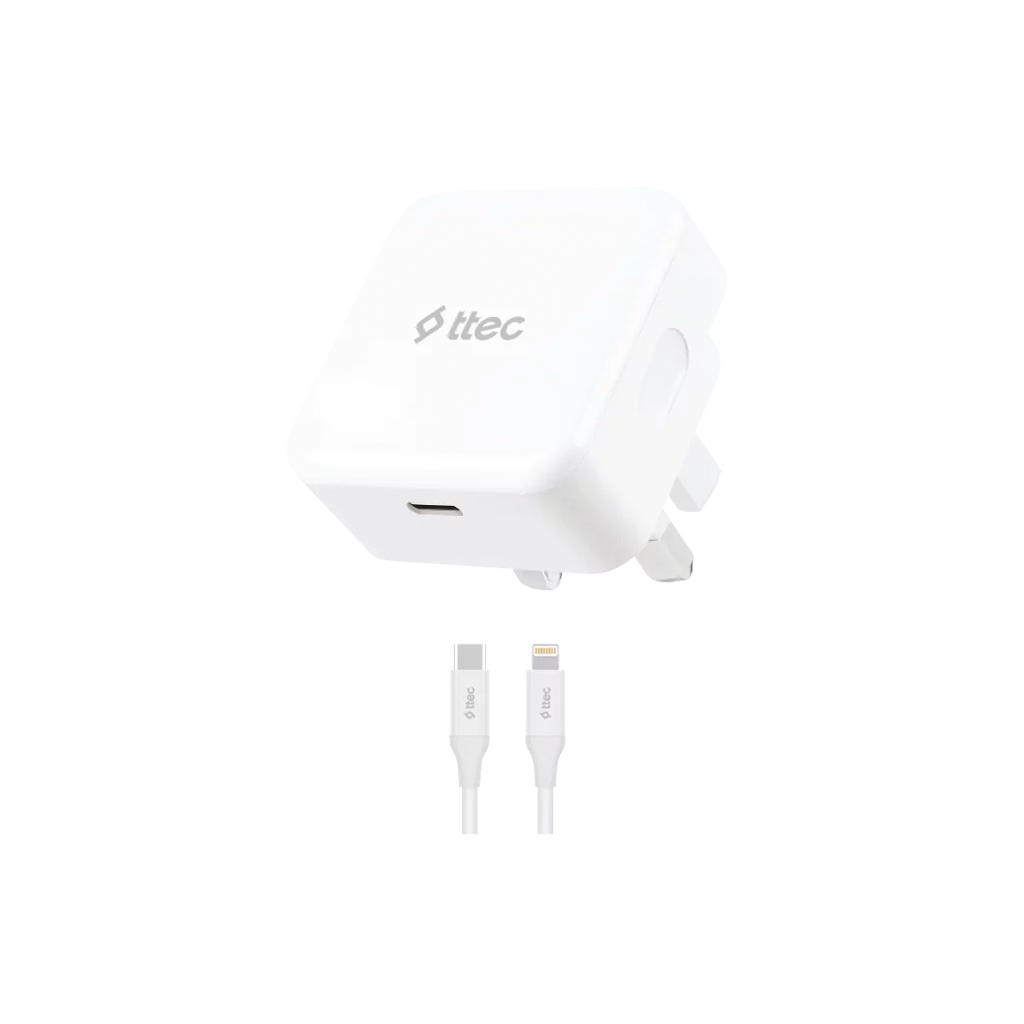 ttec SmartCharger 30W PD İngiltere (UK) Katlanır Sey...