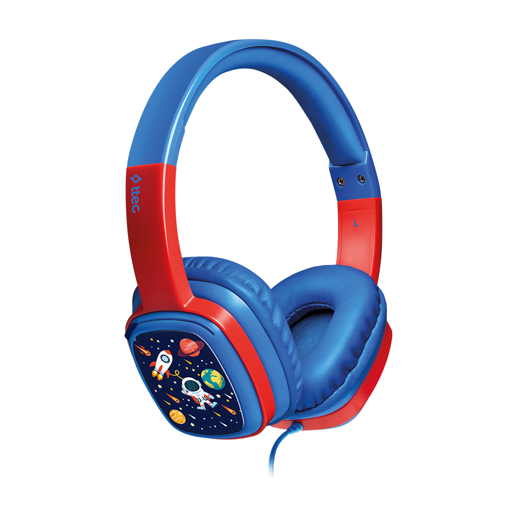 ttec SoundBuddy Boyama Kartlı Çocuk Kulaklığı Mavi