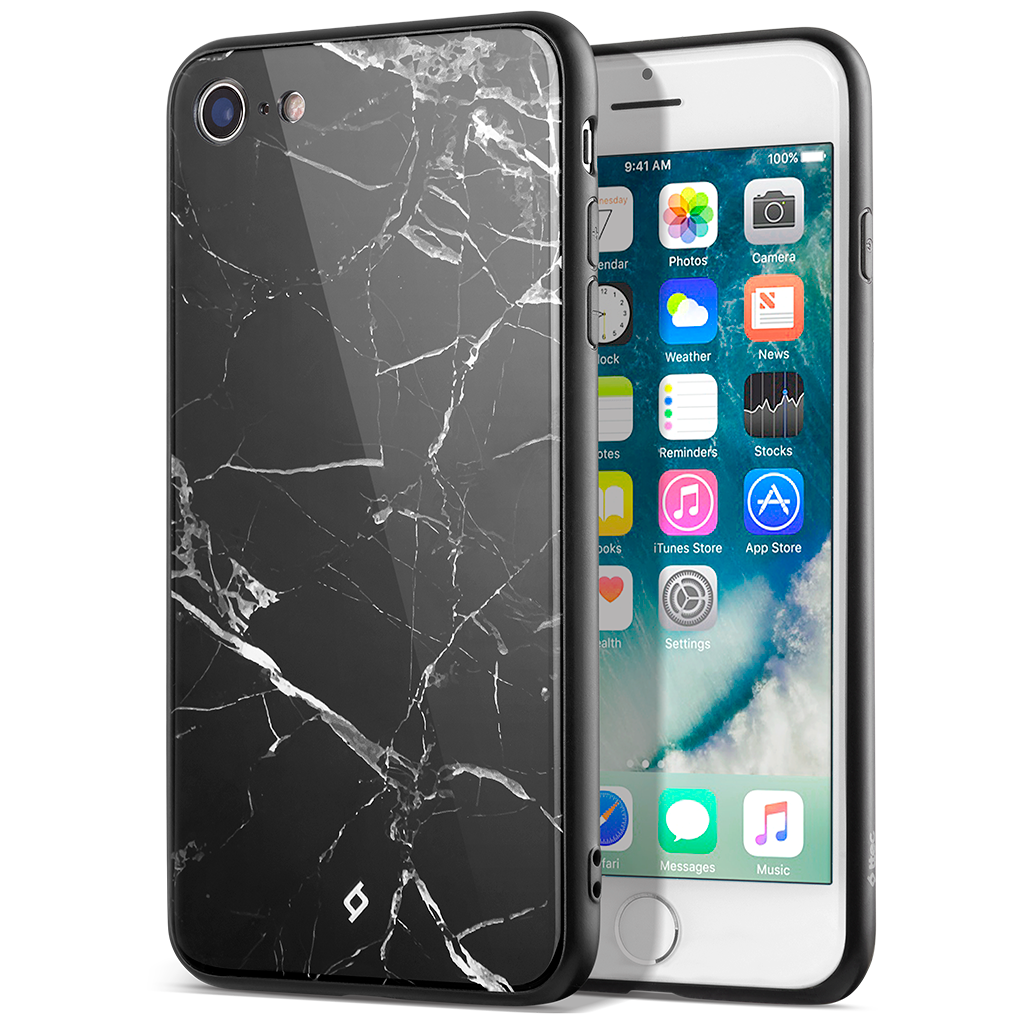 ttec ArtCase Koruma Kılıfı iPh. 8/iPh. 7- Siyah Mermer