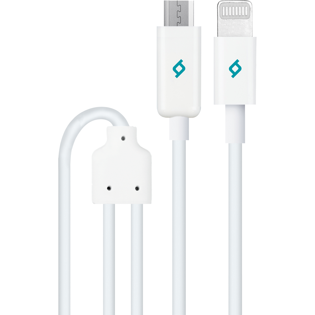ttec Duo Şarj Kablosu Lightning,Micro USB