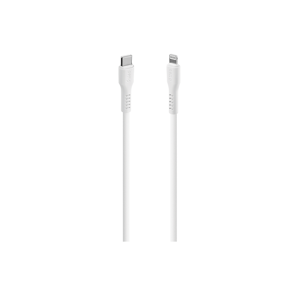 ttec USB-C - Lightning Hızlı Şarj Kablosu 120cm Beyaz