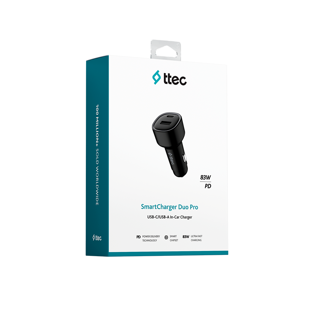 ttec SmartCharger Duo PD 83W Araç Hızlı Şarj Aleti U...