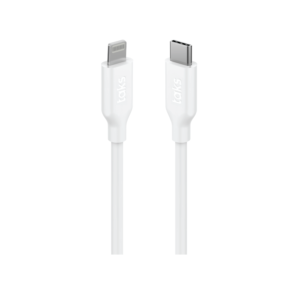 taks USB-C - Lightning 120cm Hızlı Şarj/Data Kablosu...