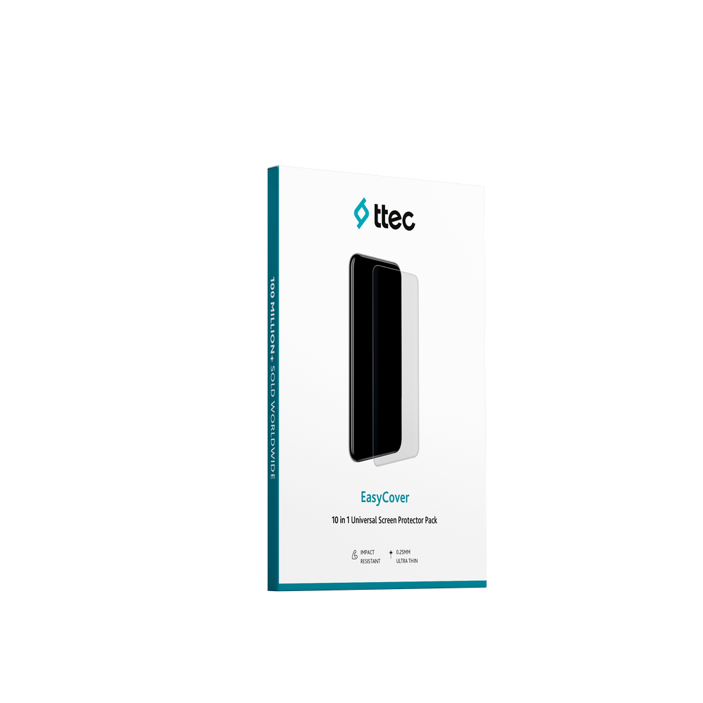 ttec PET/TPU Universal Ekran Koruyucu 200x300 Şeffaf...