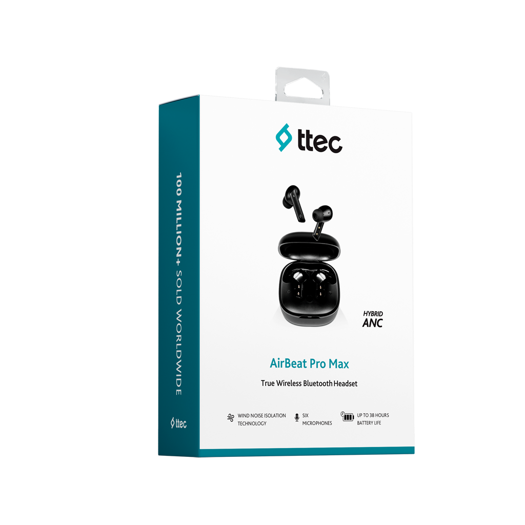 ttec AirBeat Pro Max ANC Gerçek Kablosuz TWS Bluetoo...