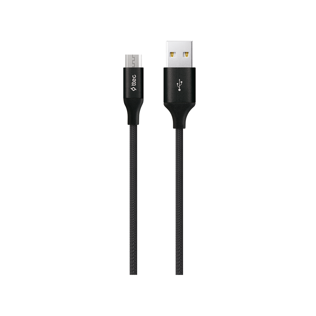 ttec AlumiCable XXL USB-A - Micro USB Şarj Kablosu 3...