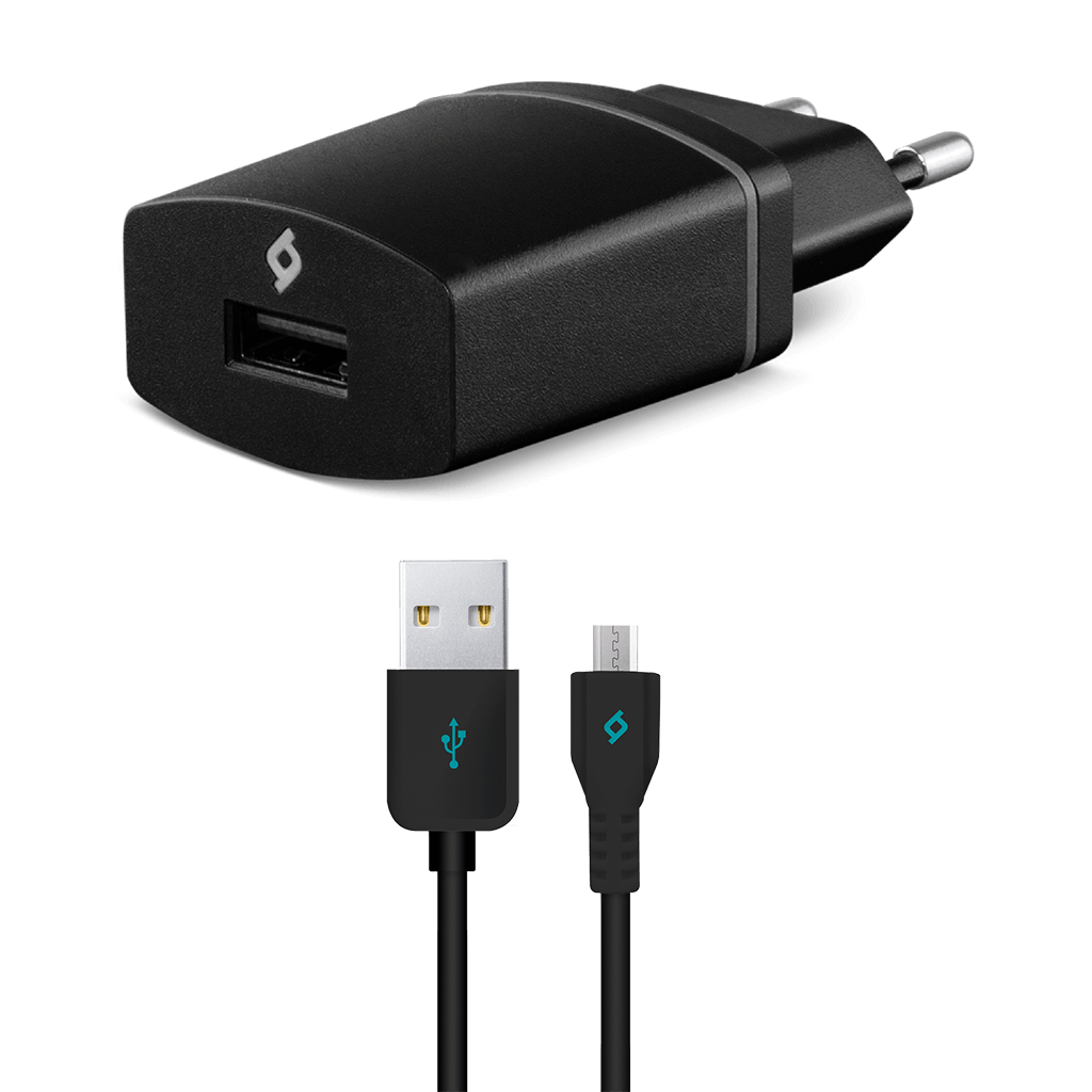 ttec Compact 1.000mA Seyahat Şarj Aleti Micro USB Siyah