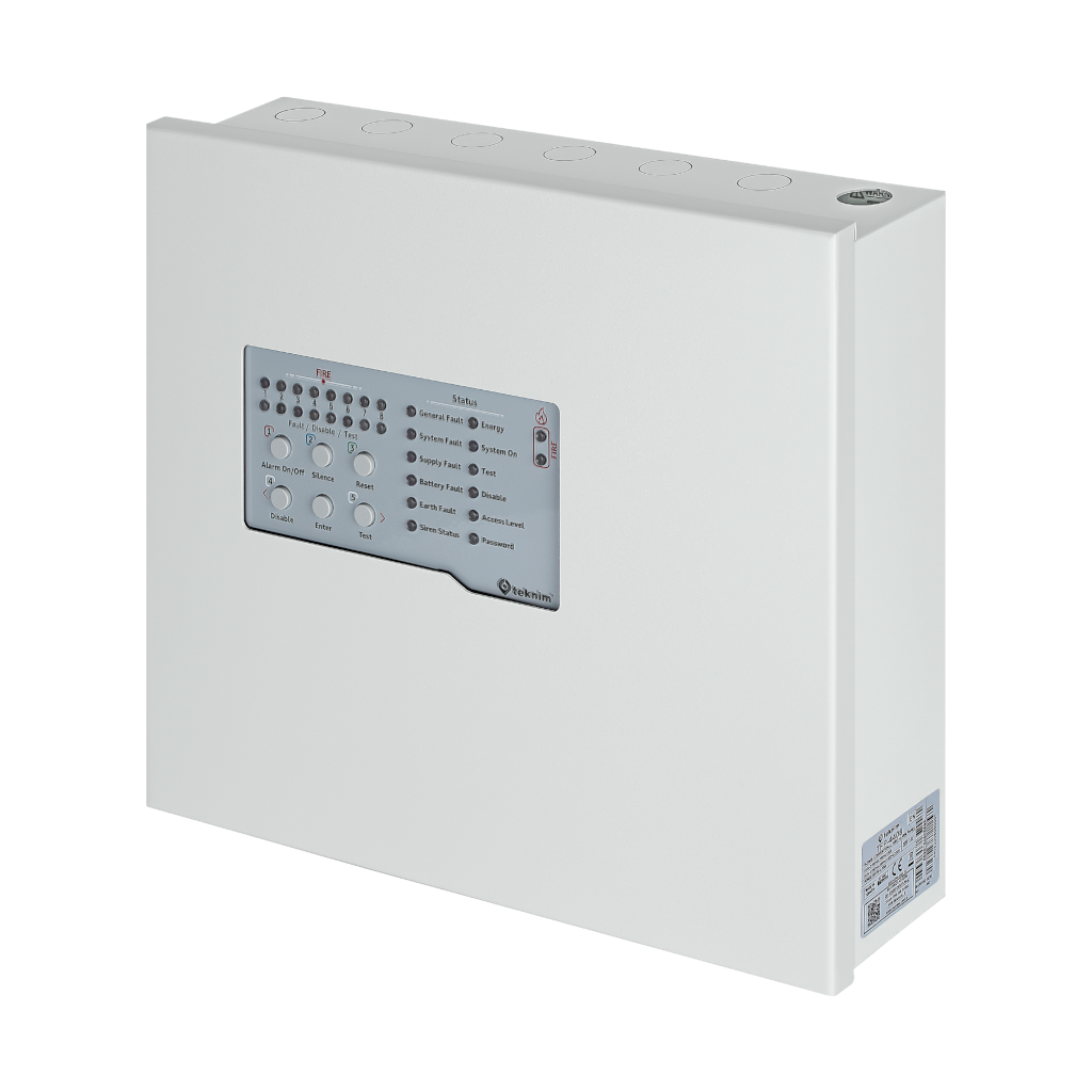Teknim TFP-4408 8 Bölgeli Konvansiyonel Yangın Alarm...