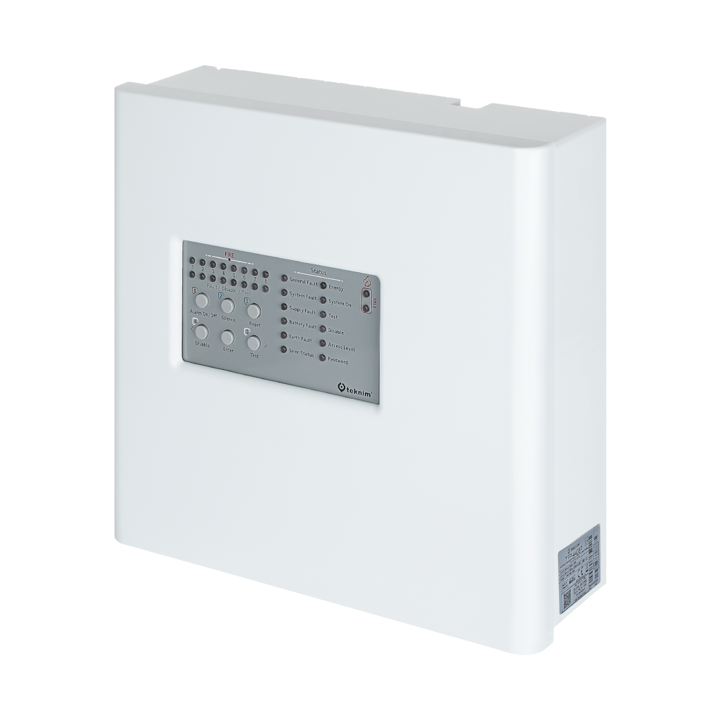 Teknim TFP-4408P 8 Bölgeli Konvansiyonel Yangın Alar...