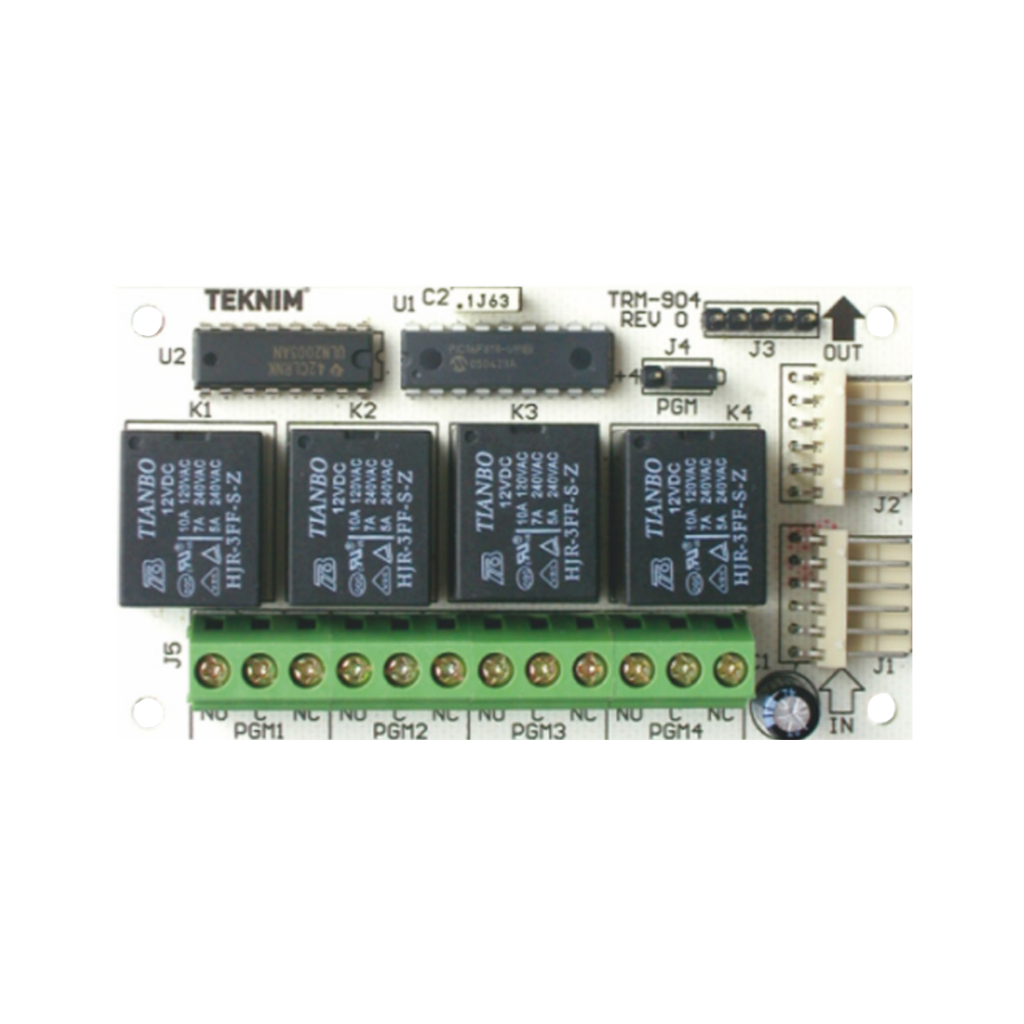 Teknim TRM-904 4 Çıkışlı PGM Modülü