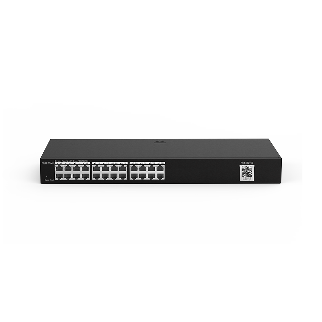 Reyee RG-ES224GC-V2 24 Portlu, 10/100/1000 Gigabit, ...