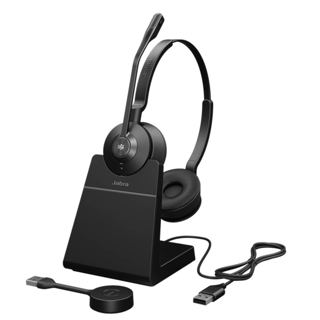 Jabra Engage 55 II USB-A MS Stereo ( Şarj Üniteli )