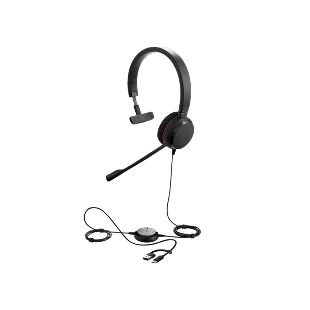 Jabra Evolve 20 Mono USB C/A NC MS
