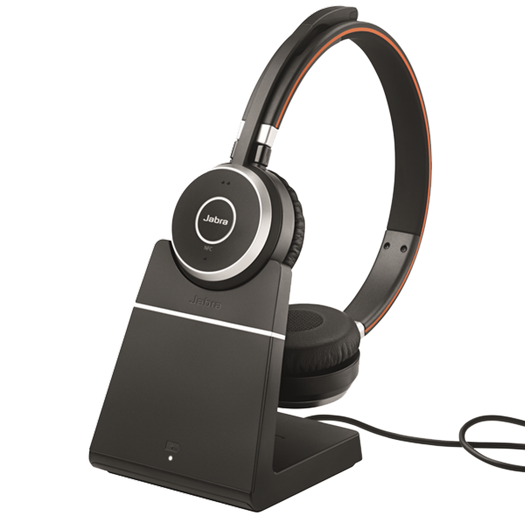 Jabra Evolve 65 SE Duo USB NC MS (Şarj Üni...